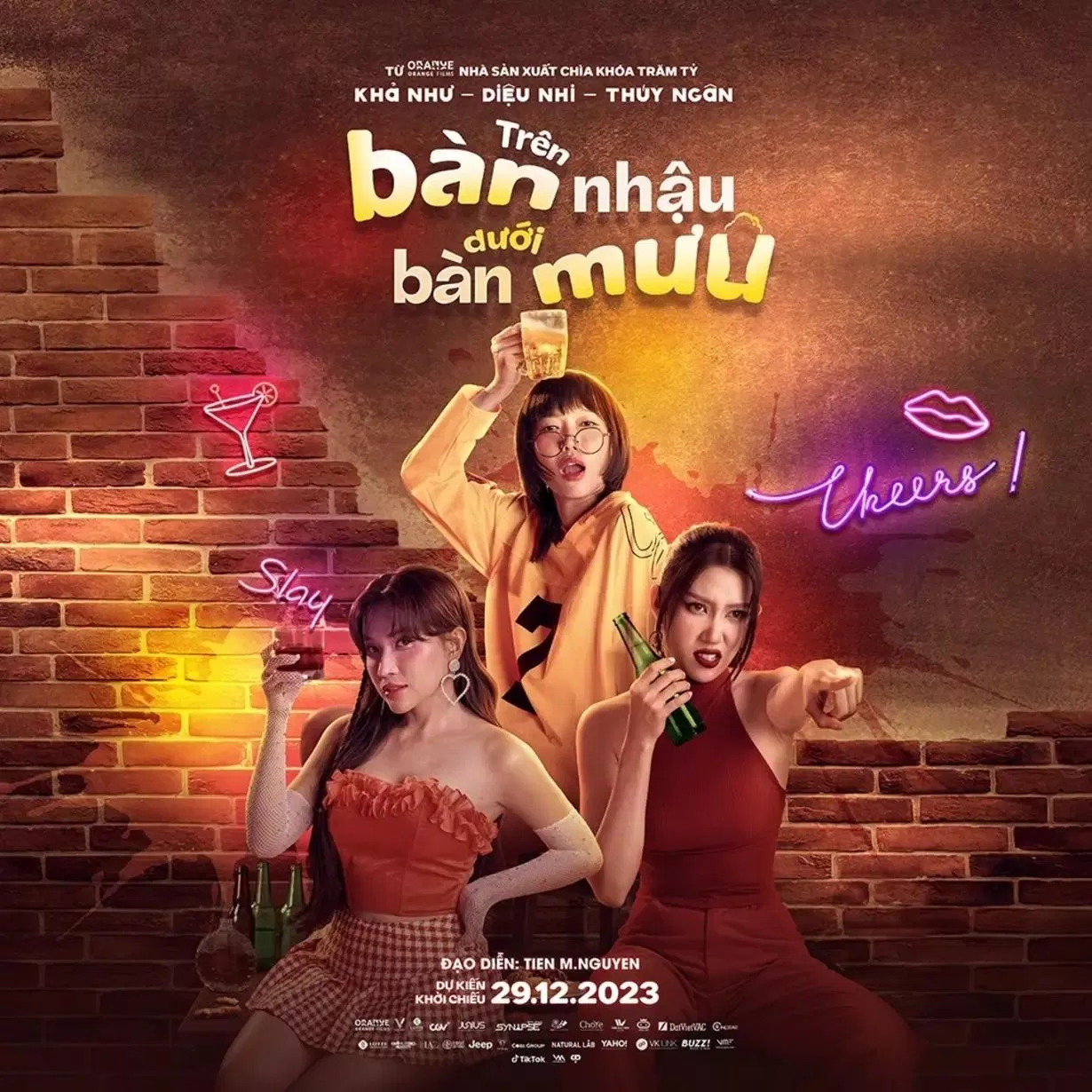 Teaser trailer Trên bàn nhậu dưới bàn mưu phim chiếu rạp tháng 12.(Ảnh:Internet)