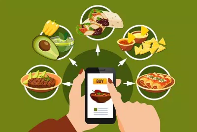 Ứng dựng đặt đồ ăn là gì? (Ảnh: Internet) Ứng dựng đặt đồ ăn là gì? (Ảnh: Internet)