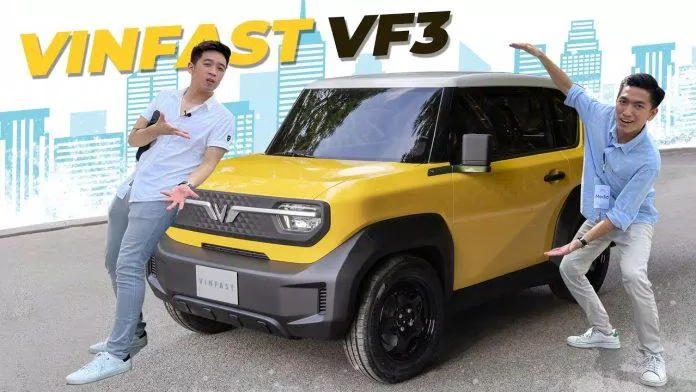 VinFast VF 3 mang thương hiệu Việt. (Ảnh: Internet) VinFast VF 3 mang thương hiệu Việt. (Ảnh: Internet)