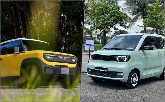 VinFast VF 3 và Hongguang Mini EV - đối thủ nặng ký của thương hiệu Việt. (Ảnh: Internet) VinFast VF 3 và Hongguang Mini EV - đối thủ nặng ký của thương hiệu Việt. (Ảnh: Internet)