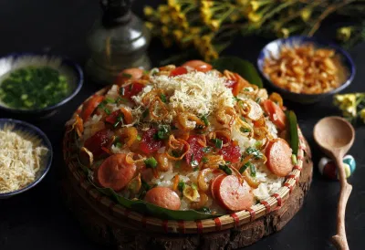 Xôi mặn. (Ảnh: Internet)