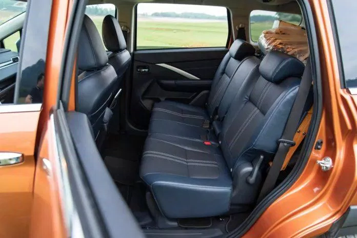 Hàng ghế sau xe Mitsubishi Xpander Cross 2023. (Nguồn: Internet) Hàng ghế sau xe Mitsubishi Xpander Cross 2023. (Nguồn: Internet)