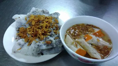 Bánh cuốn Đồng Văn - đặc sản Hà Giang ( Ảnh: Internet )