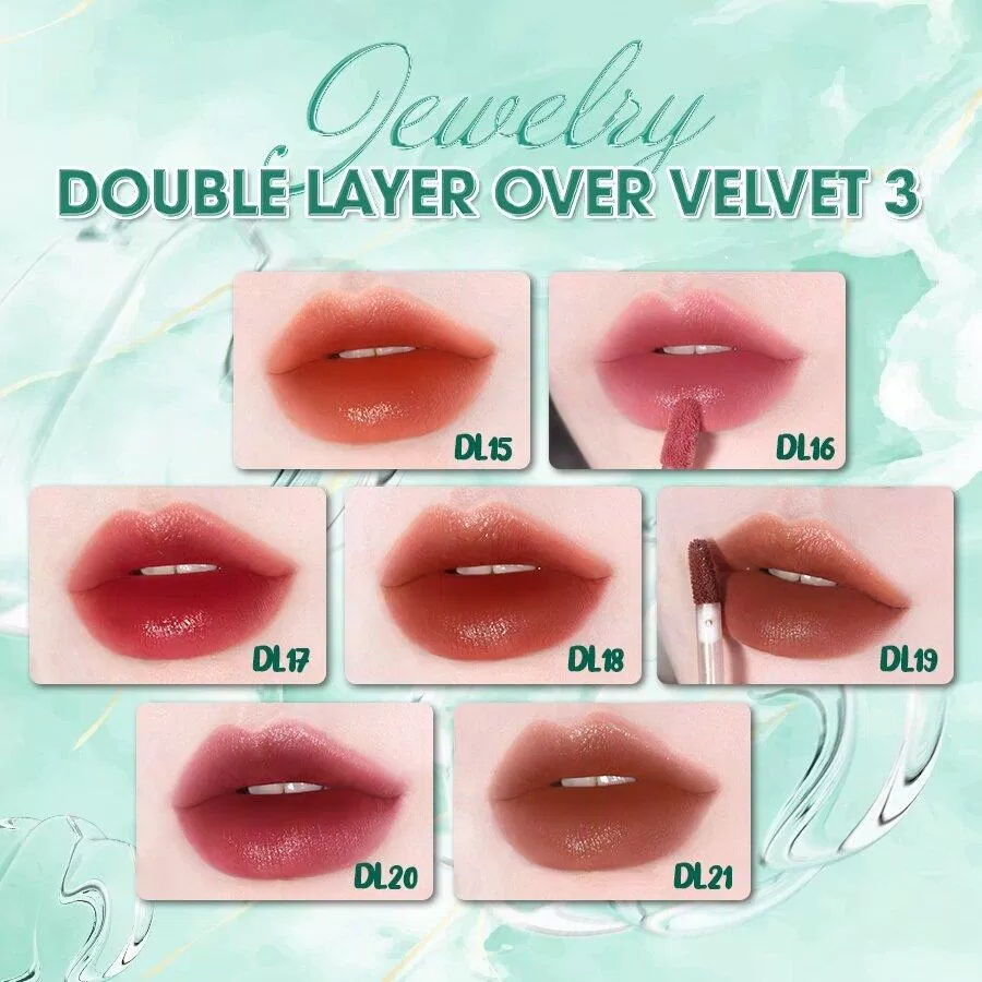 Bảng màu son Black Rouge Double Layer Over Velvet Ver 3