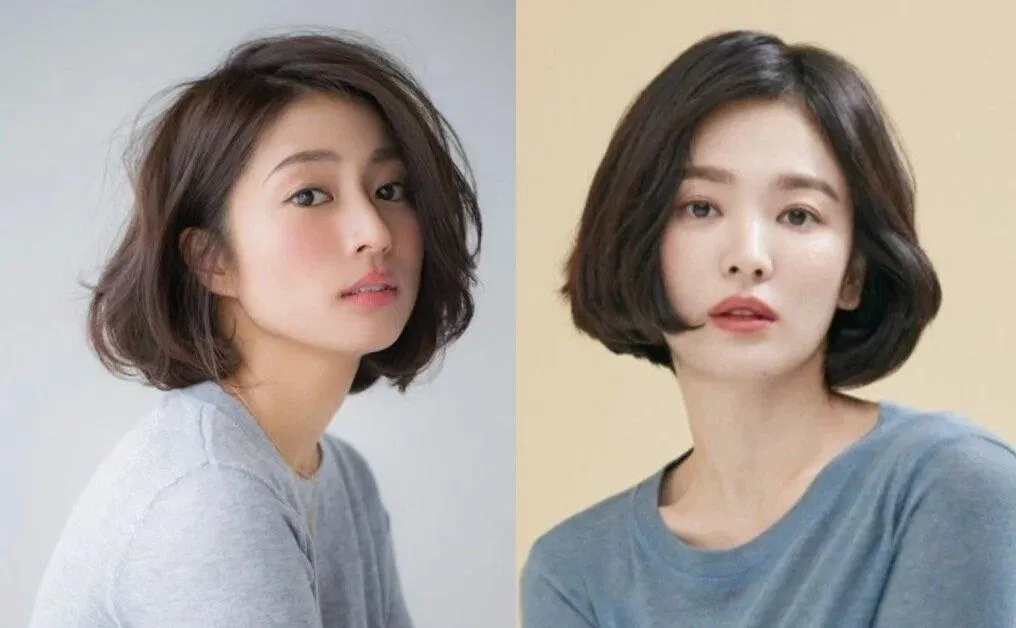 Các kiểu tóc ngắn nữ đẹp 2024 cho khuôn mặt tròn, dài đa dạng (Ảnh: Internet)