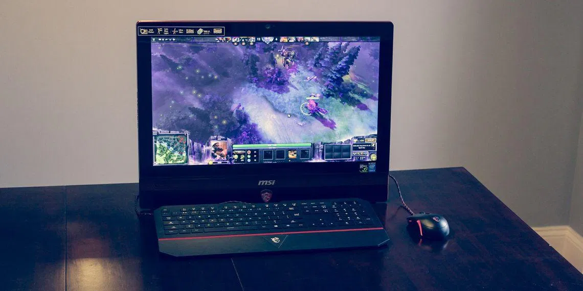 Chơi game trên máy tính (Ảnh: Internet) Chơi game trên máy tính (Ảnh: Internet)