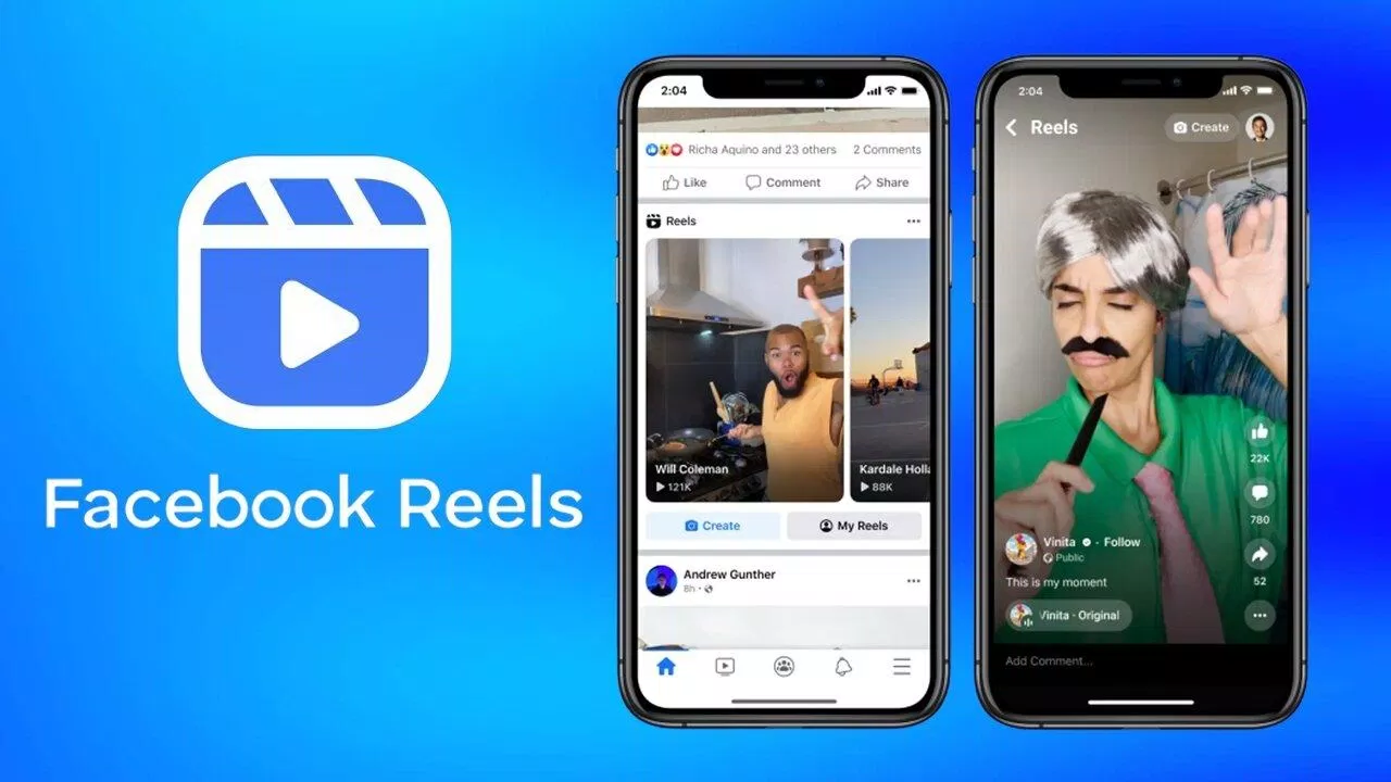 Facebook Reels một dạng video ngắn khá giống với TikTok (Ảnh: Internet)