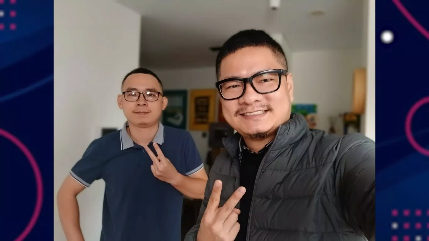 Selfie xóa phông không bị lẹm nhiều (Ảnh: Internet)