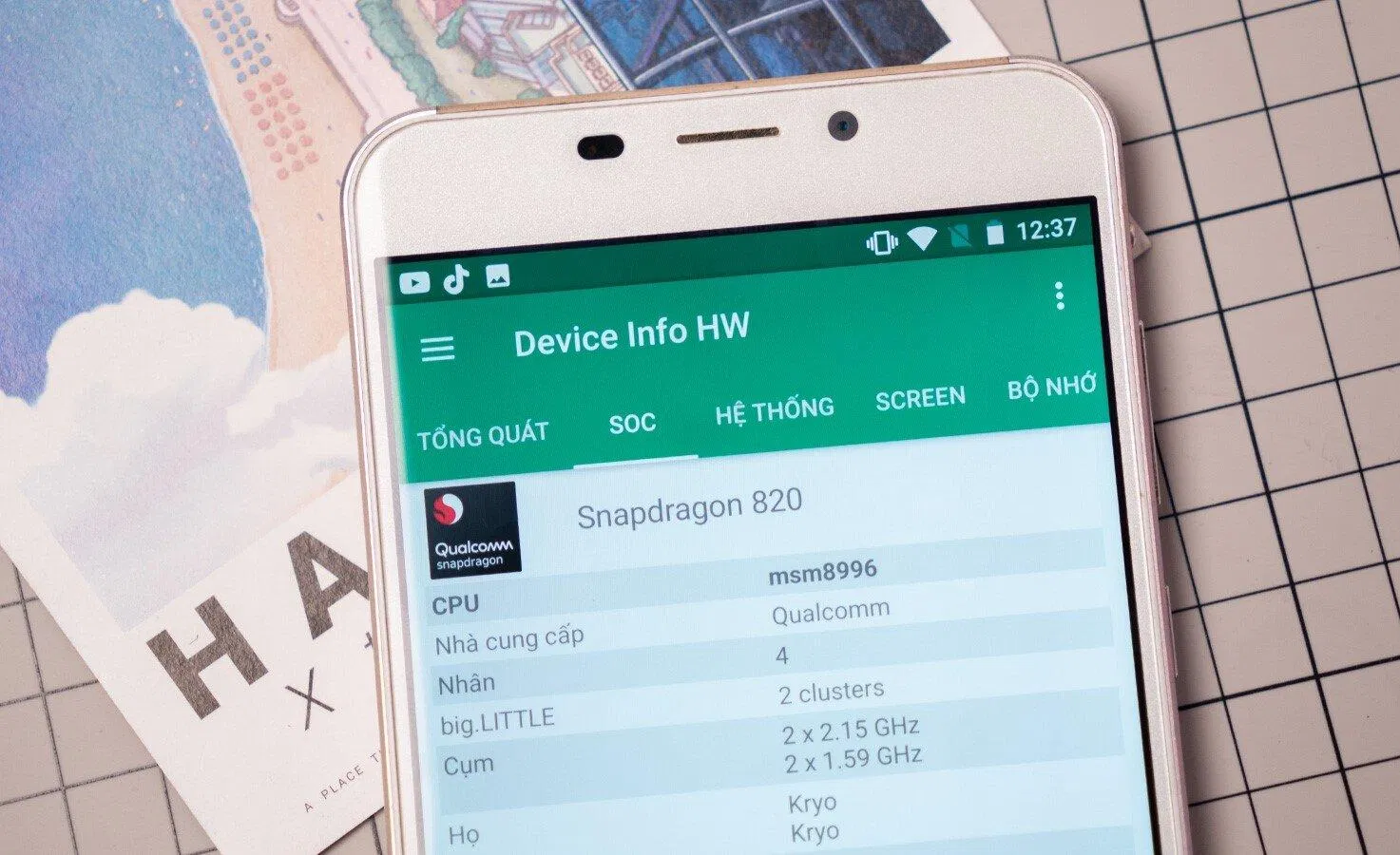 Snapdragon 820 đủ để bạn trải nghiệm các tác vụ cơ bản (Ảnh: Internet)