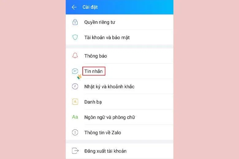 Cách khôi phục tin nhắn Zalo bị xóa trên điện thoại (Ảnh: Internet)