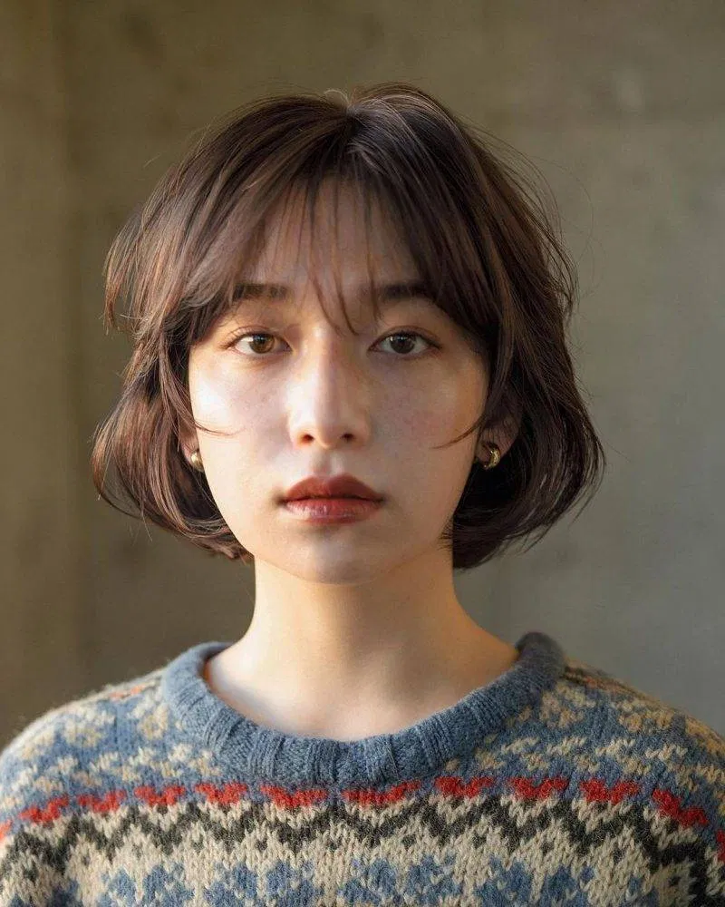 Các kiểu tóc ngắn nữ đẹp 2024 cho khuôn mặt tròn, dài đa dạng (Ảnh: Internet)