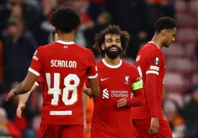 Hình ảnh ăn mừng trong chiến thắng 5-1 trước Toulouse tại đấu trường Europa League (ảnh: Internet) Hình ảnh ăn mừng trong chiến thắng 5-1 trước Toulouse tại đấu trường Europa League (ảnh: Internet)