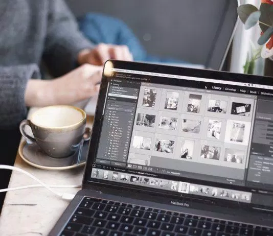 Chỉnh sửa hình ảnh bằng máy Mac (Ảnh: Internet)