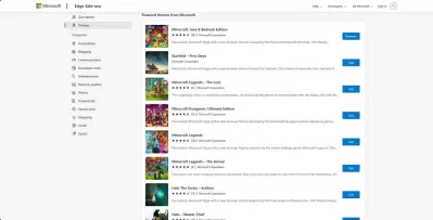 Chủ đề gaming của Edge (Ảnh: Internet) Chủ đề gaming của Edge (Ảnh: Internet)