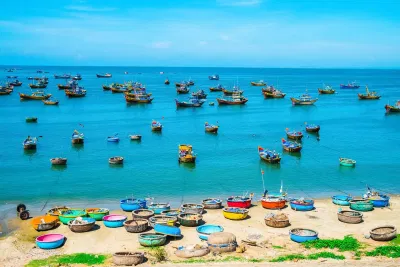 Bãi biển Mũi Né đẹp như tiên cảnh (ảnh: Internet) Bãi biển Mũi Né đẹp như tiên cảnh (ảnh: Internet)