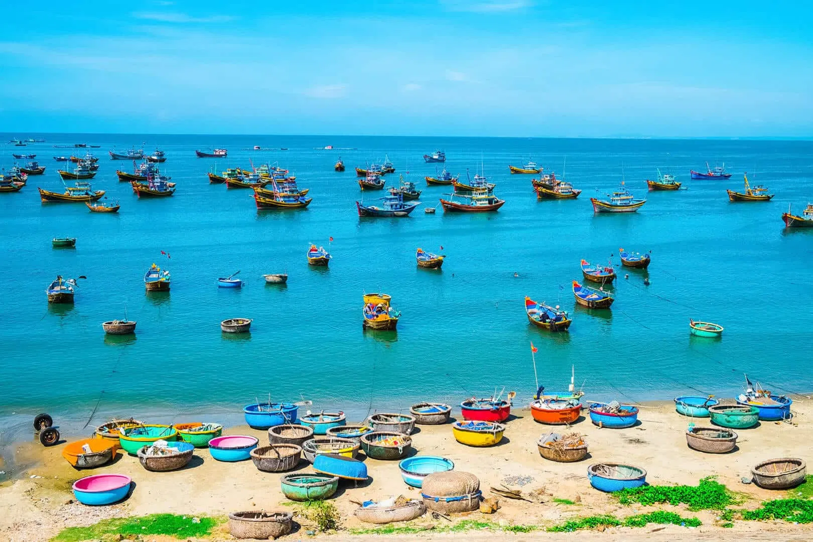 Bãi biển Mũi Né đẹp như tiên cảnh (ảnh: Internet)