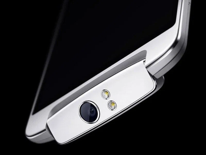 OPPO N1 với camera xoay độc đáo 206 độ (Ảnh: Internet)