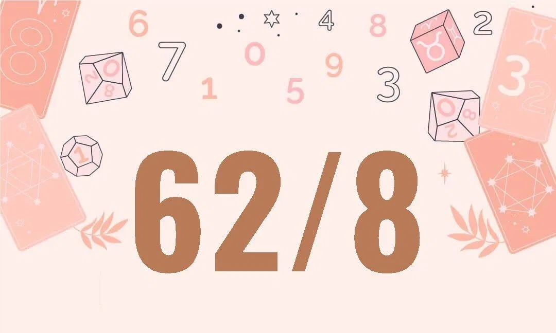 Phân tích số chủ đạo 62/8 (Ảnh: Internet)