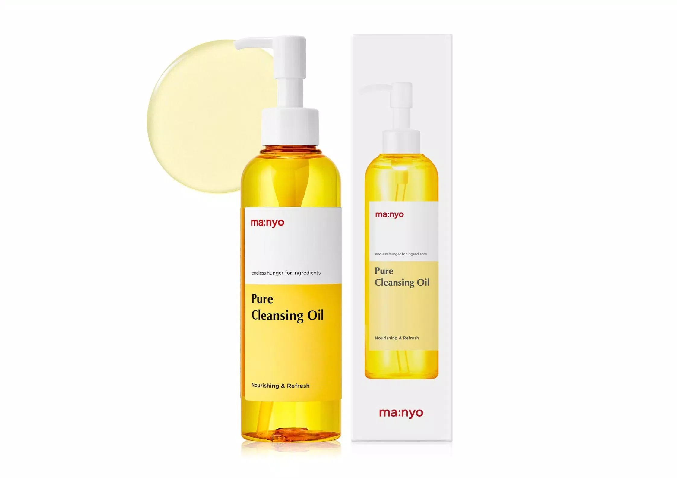 Thiết kế, bao bì của dầu tẩy trang Manyo Pure Cleansing Oil (Ảnh: Internet).