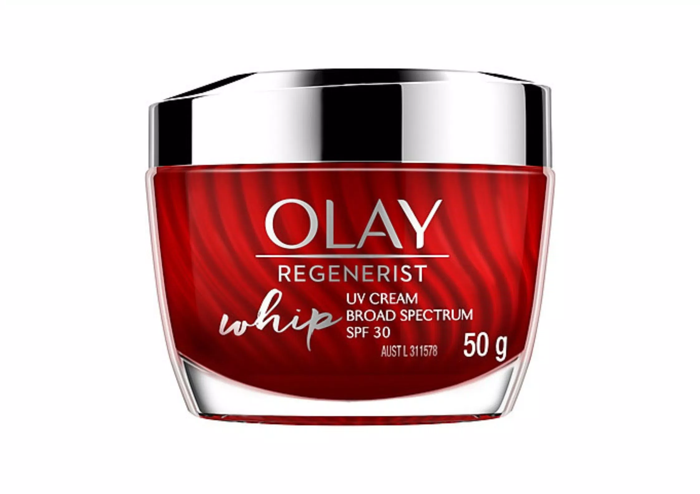 Kem dưỡng Olay Regenerist Whip UV Cream Broad Spectrum SPF 30 (Ảnh: Internet).