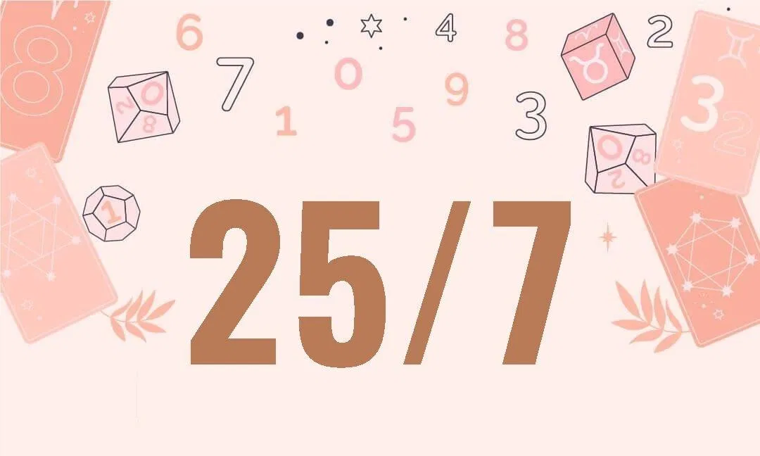 Phân tích ý nghĩa số chủ đạo số 25/7 (Ảnh: Internet)