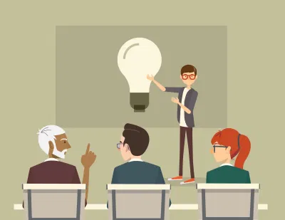 Cách thuyết trình lôi cuốn người nghe (Ảnh: Internet) Cách thuyết trình lôi cuốn người nghe (Ảnh: Internet)