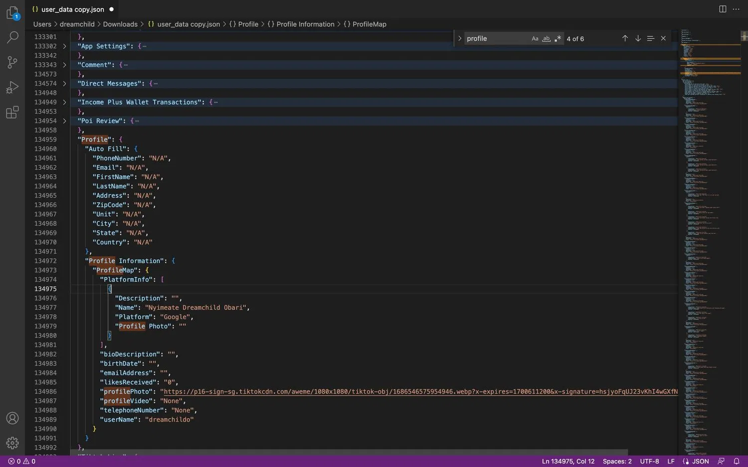 Xóa dữ liệu trong file JSON (Ảnh: Internet) Xóa dữ liệu trong file JSON (Ảnh: Internet)