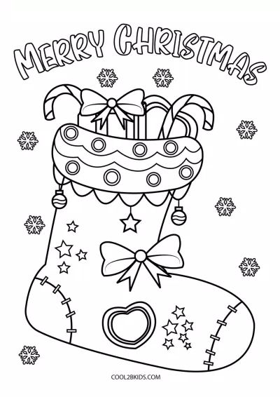 Tranh giáng sinh tranh tô màu noel đẹp (Ảnh: Internet)