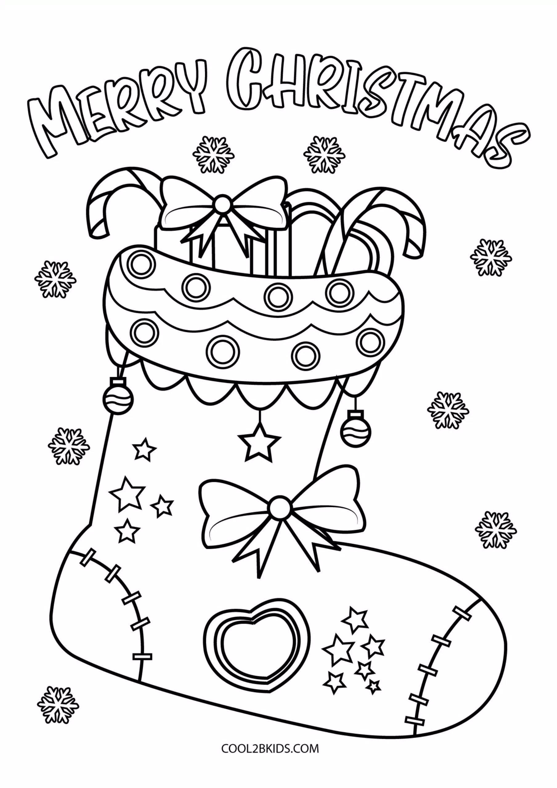 Tranh giáng sinh tranh tô màu noel đẹp (Ảnh: Internet)