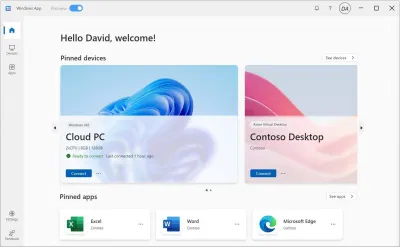 Giao diện của ứng dụng Windows mới được Microsoft công bố (Ảnh: Internet) Giao diện của ứng dụng Windows mới được Microsoft công bố (Ảnh: Internet)