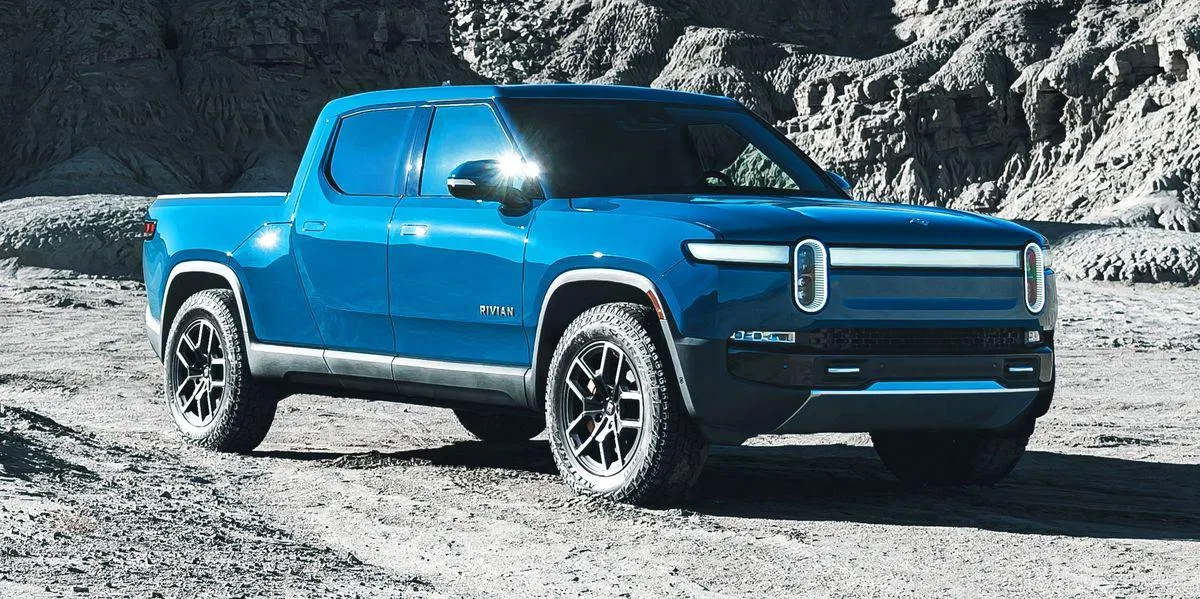 Xe tải điện Rivian R1T (Ảnh: Internet) Xe tải điện Rivian R1T (Ảnh: Internet)