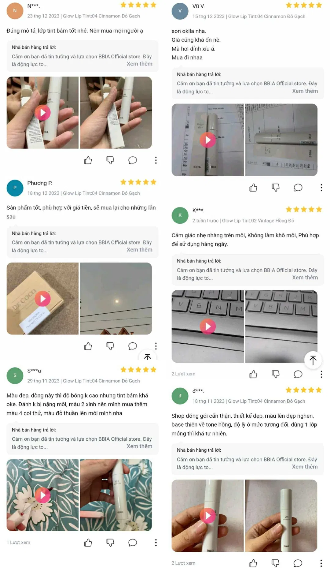 Đánh giá của một số khách hàng trên Lazada (Ảnh: BlogAnChoi)