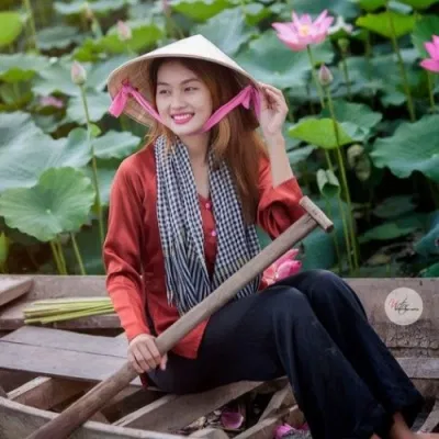 Nét đẹp duyên dáng của người phụ nữ miền Nam trong chiếc áo Bà Ba. Nguồn: Ảnh Internet