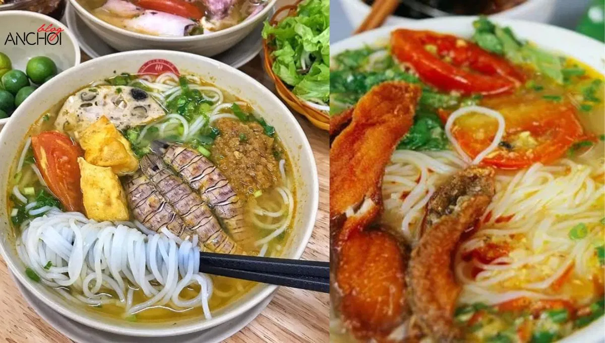 Bún Bề Bề- Bún Cá Tuân Béo ( Ảnh: BlogAnChoi )
