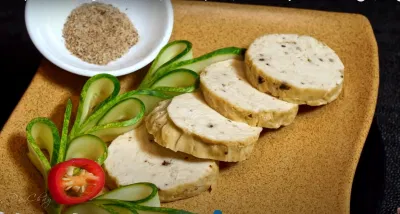 Chả lụa chay - Món ngon ngày tết