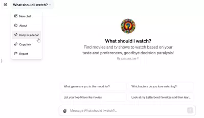 Lưu mô hình GPT vào thanh bên (Ảnh: Internet) Lưu mô hình GPT vào thanh bên (Ảnh: Internet)
