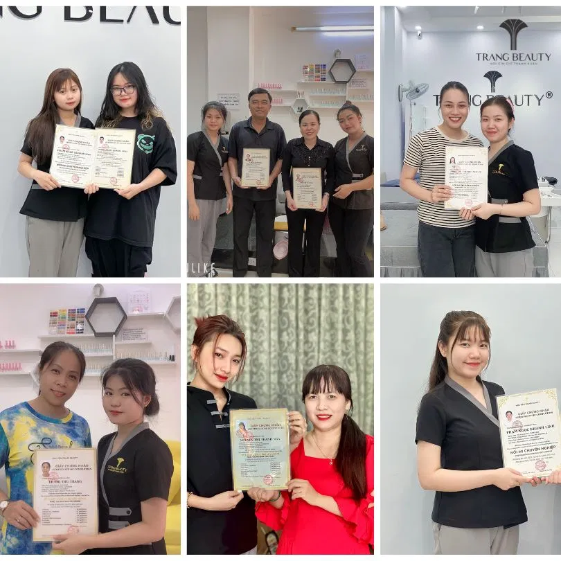 Điều quan trọng khi chọn nơi học nail là chứng chỉ đi kèm