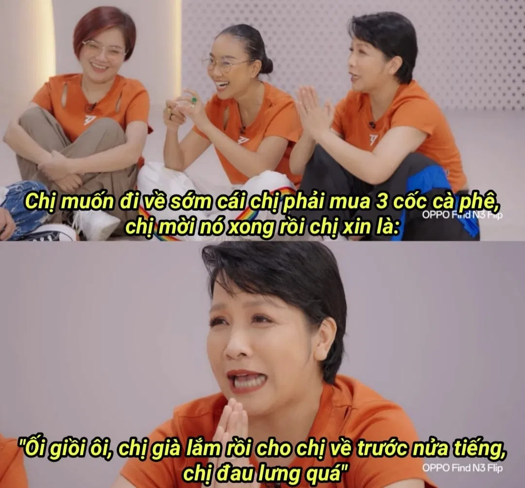 Ngay sau đó diva phải xin tha vì đau lưng quá (Ảnh: Internet) Ngay sau đó diva phải xin tha vì đau lưng quá (Ảnh: Internet)