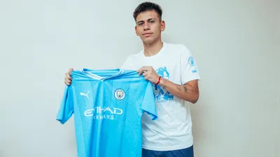 Echeverri đã lựa chọn gia nhập Man City (Ảnh: Internet) Echeverri đã lựa chọn gia nhập Man City (Ảnh: Internet)