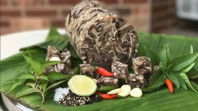 Giò thủ chay - Món chay chế biến từ nấm