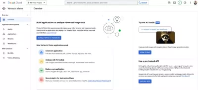 Trang Vertex AI Vision của Google Cloud (Ảnh: Internet) Trang Vertex AI Vision của Google Cloud (Ảnh: Internet)