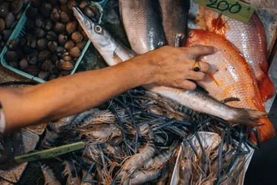 Hải sản ở chợ đêm Ao Nang (Ảnh: Internet) Hải sản ở chợ đêm Ao Nang (Ảnh: Internet)