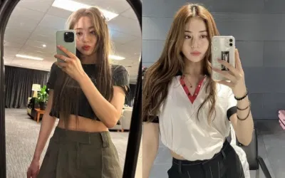 Jihyo và Yunjin (Ảnh: Internet)