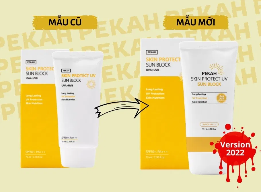 kem chống nắng PEKAH Skin Protect UV Sun Block SPF 50+ PA+++