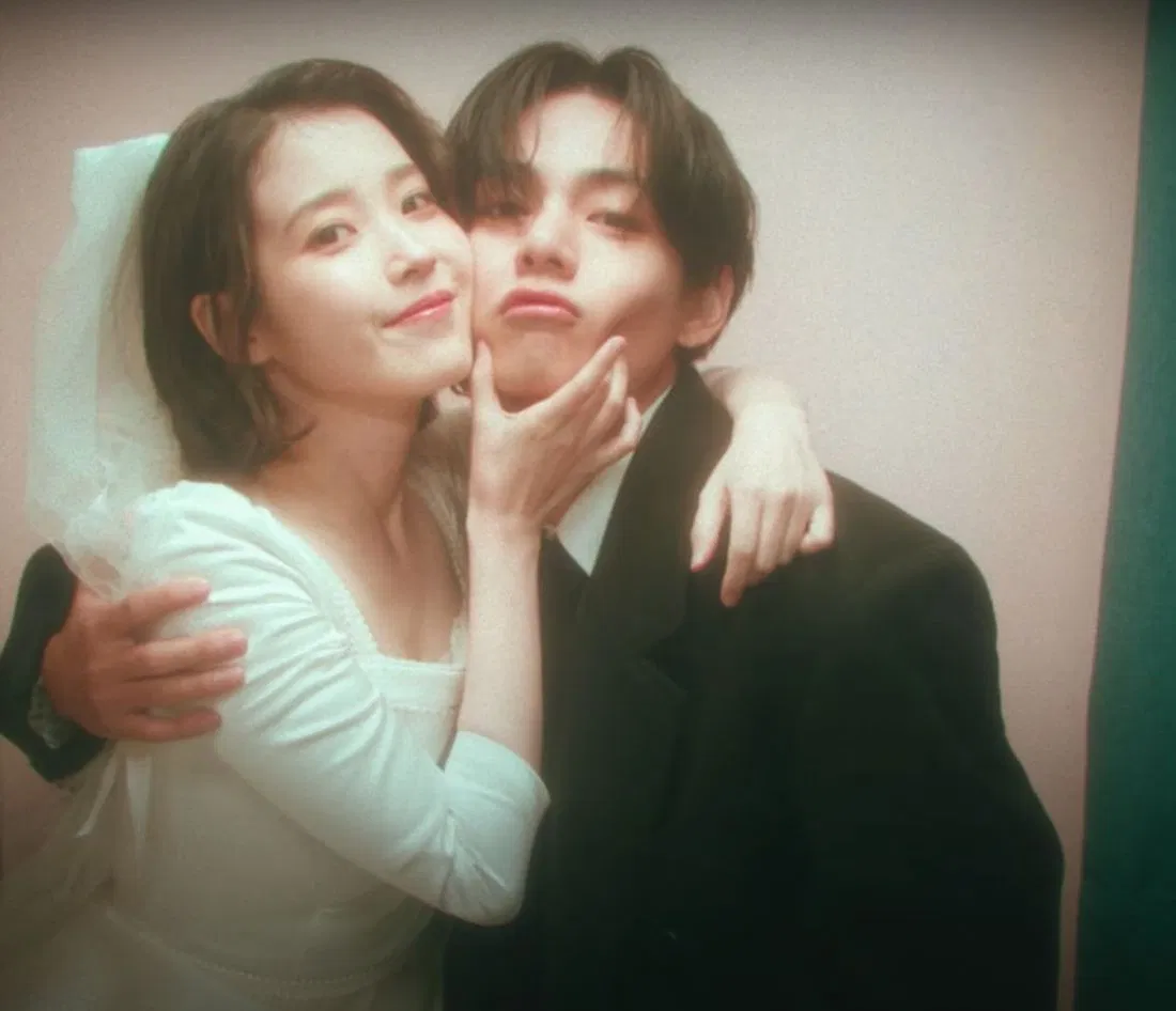 MV Love Wins All của IU ft. V BTS (Ảnh: Internet)