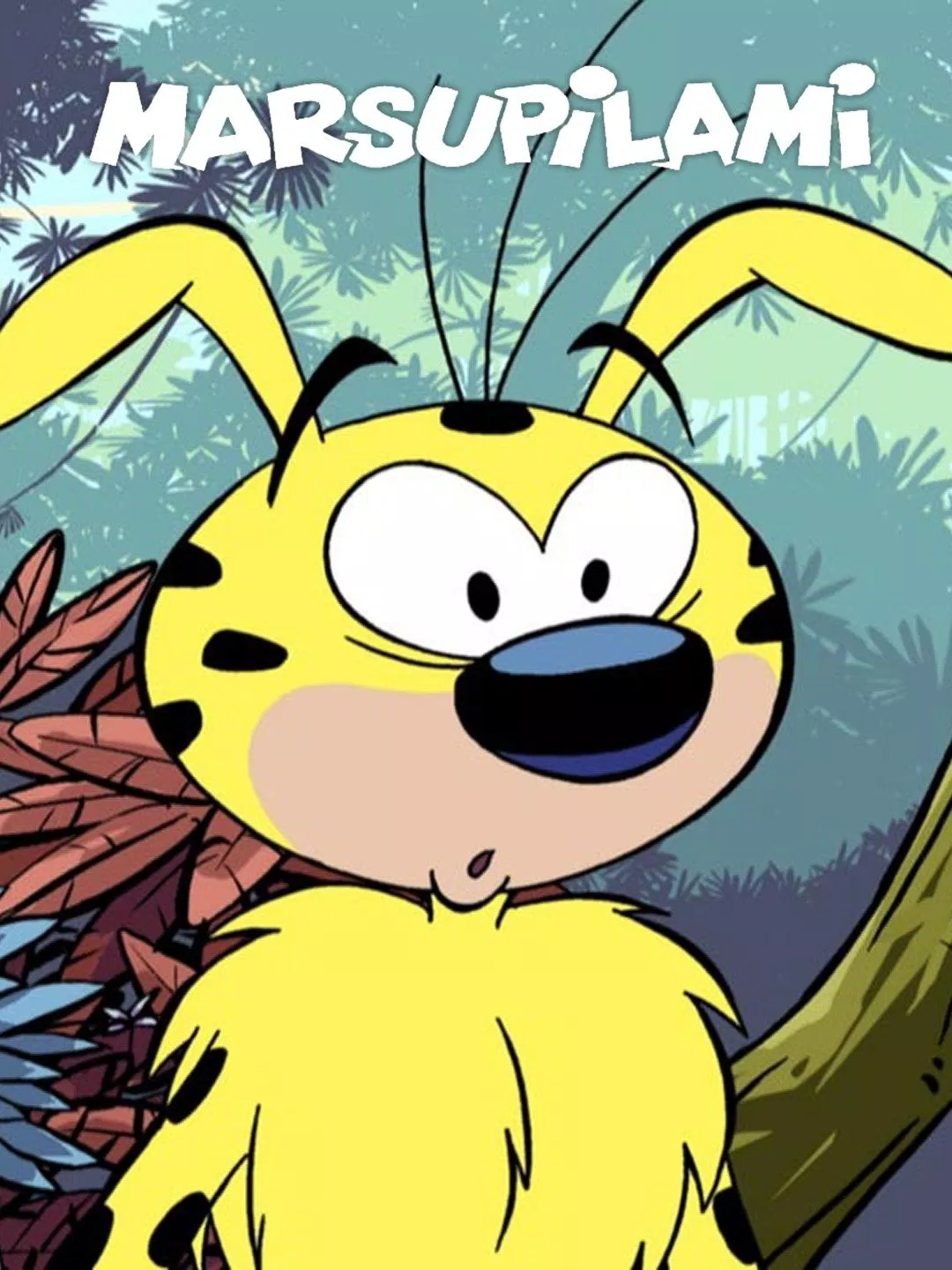 Marsupilamo là một nhân vật hư cấu có ngoại hình như một loài khỉ nhưng lại sở hữu bộ lông vàng lốm đốm đen.