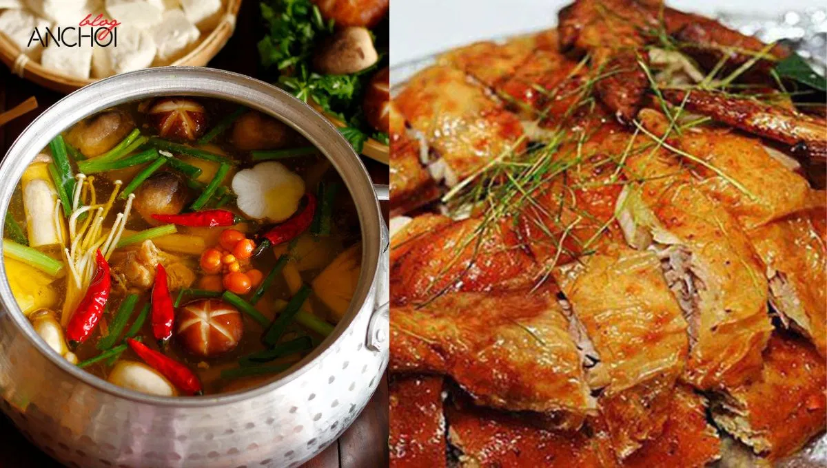 Món ăn đặc trưng tại Nhà Hàng Vua Gà Tươi Minh Hoạch