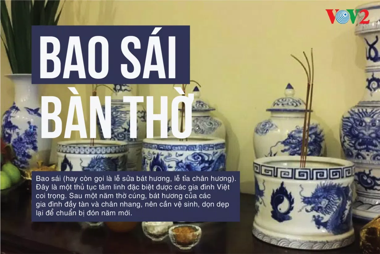 Bao sái ban thờ là gì? (Ảnh: Internet)