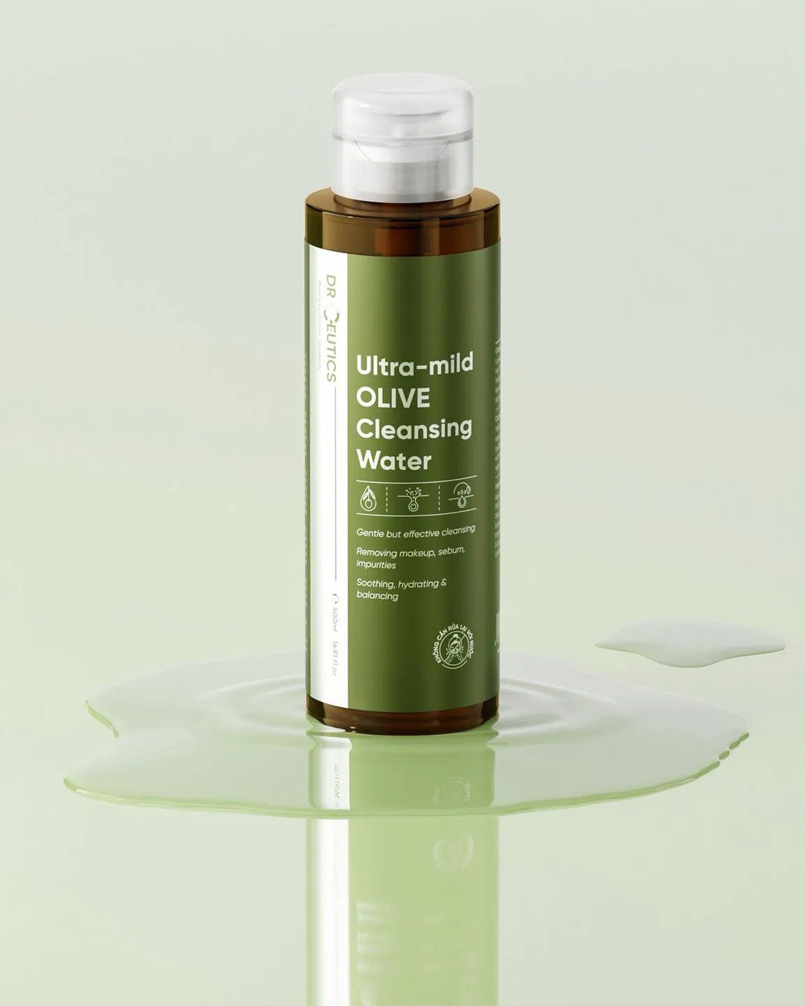 Nước tẩy trang DrCeutics Ultra-mild OLIVE Cleansing Water
