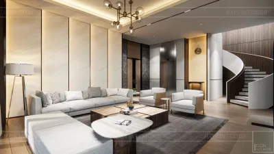 Phong cách thiết kế nội thất hiện đại, sự kết hợp hài hòa giữa ánh sáng, màu sắc và chất liệu tự nhiên (ảnh: Internet) Phong cách thiết kế nội thất hiện đại, sự kết hợp hài hòa giữa ánh sáng, màu sắc và chất liệu tự nhiên (ảnh: Internet)